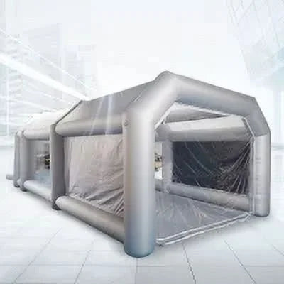MIDUO Portable Mobile Inflatable Car Paint Spray Booth Tent Cabin w/ Air Filter System