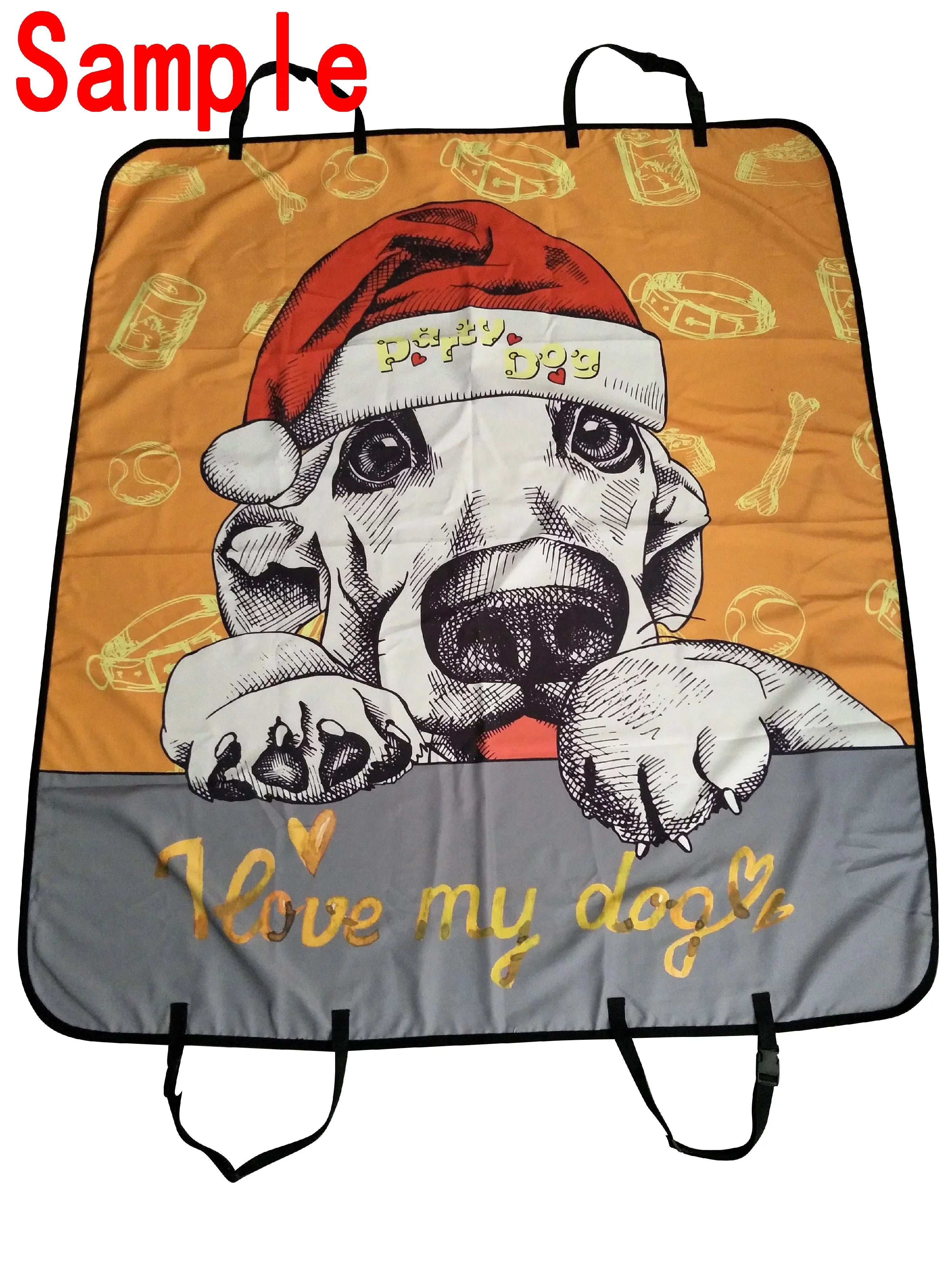 GCKG White Cloud Pet Car Seat Wrap Dog Car Seat Mat Hammock Cargo Mat Trunk Mat For Cars Trucks and SUV 54x60 inches