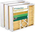 Filterbuy 22x24x5 MERV 11 Pleated HVAC AC Furnace Air Filters for Amana and Goodman (3-Pack)