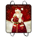 GCKG Merry christmas Dreamlike the Santa Claus Pet Car Seat Shield Dog Car Seat Mat Hammock Cargo Mat Trunk Mat For Cars Trucks and SUV 54x60 inches