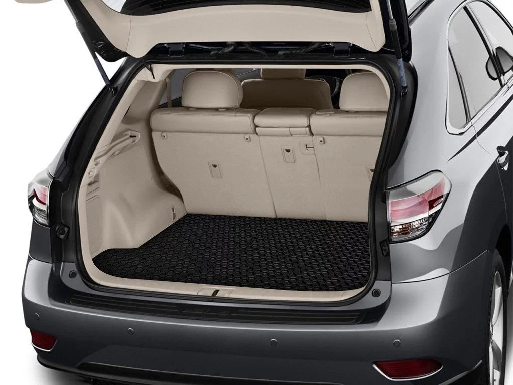 ToughPRO - Trunk Mat Matching with NISSAN Altima - All Climate Heavy Duty (Made in USA) - Black Rubber - 2016
