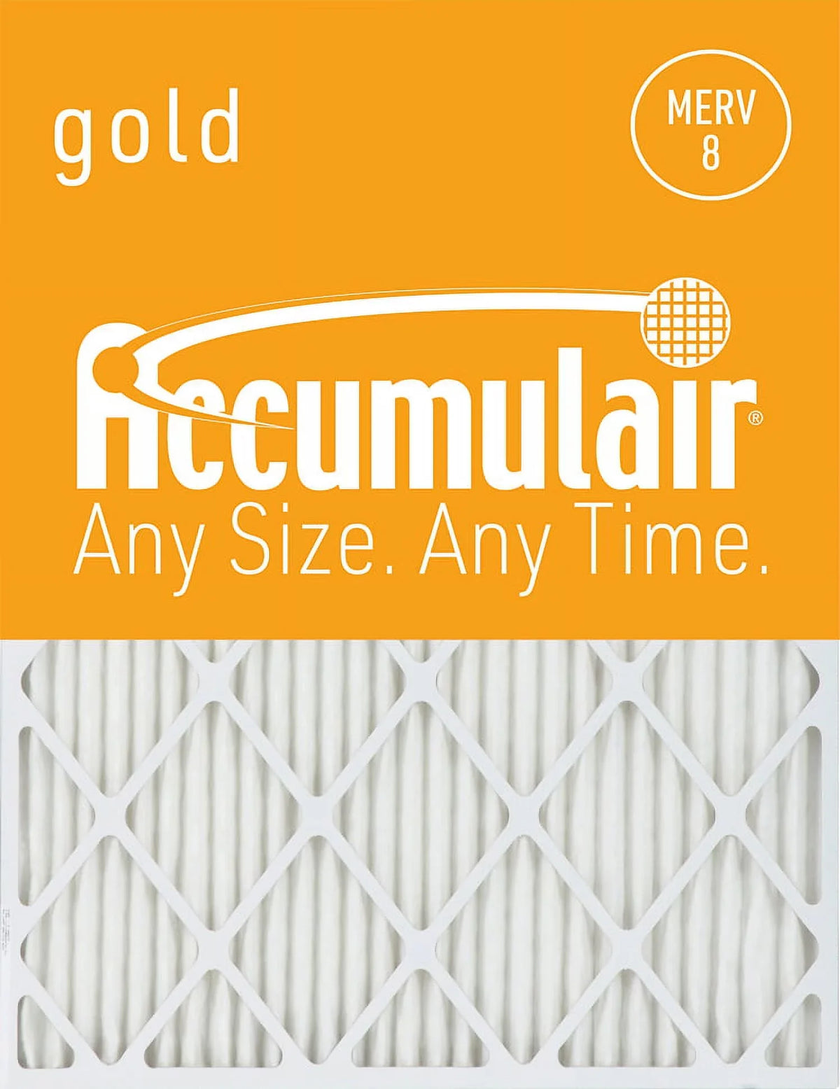 Accumulair Gold 20x25x2 MERV 8 Air Filter (4 Pack)