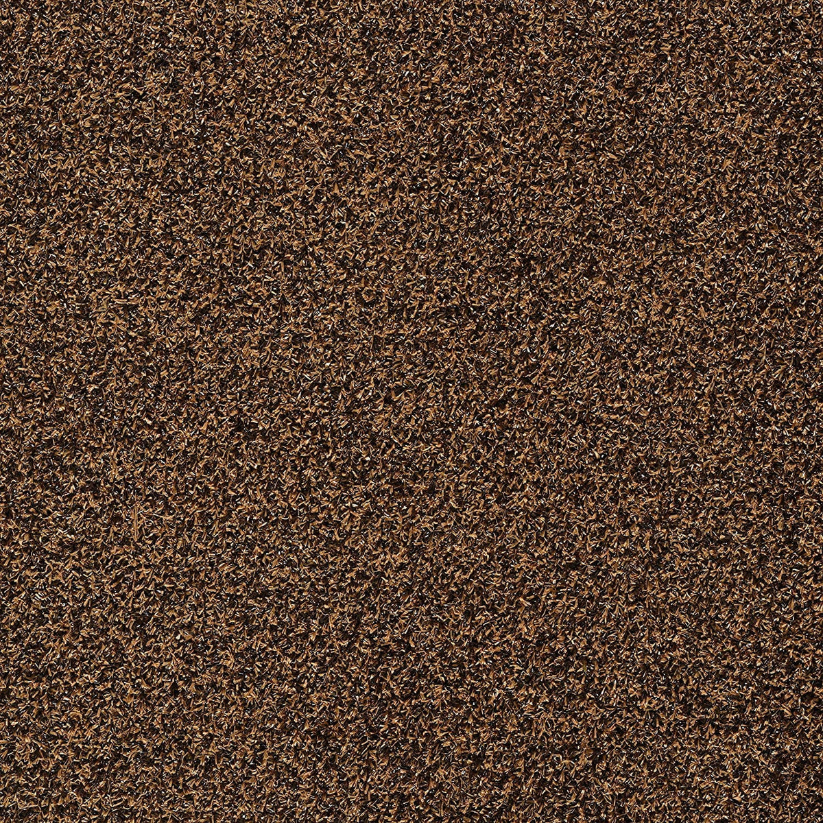 12'x12' Brown Turftime Indoor/Outdoor Artificial Turf Area Rugs, Runners and Doormats. The Look of Grass Without The Maintenance.