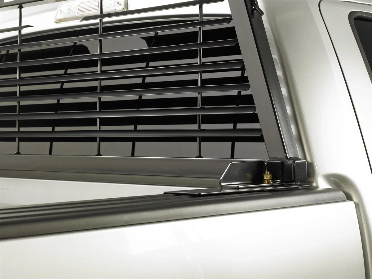 BACKRACK by RealTruck | Hardware Kit for use w/ Standard Bed, Black, No Drill Suitable with 1993-2014 Ford Ranger; 1993 Mazda B2200/B2600; 1994-2009 Mazda B2300; 1998-2001 B2500; 1994-2009 B4000