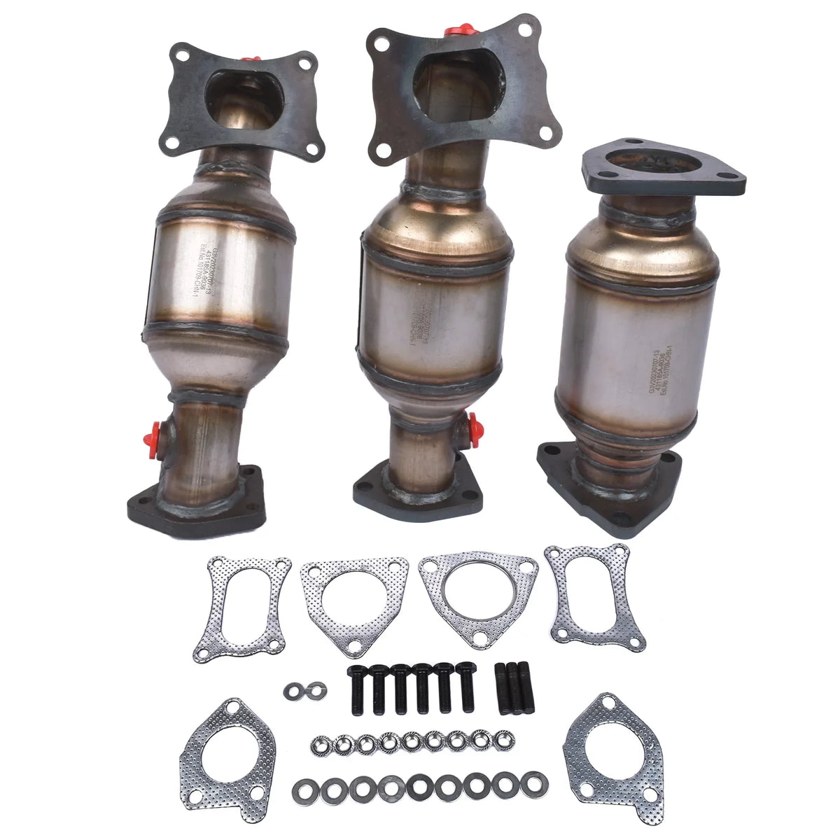 Mustrod Complete Catalytic Converters for Honda Pilot 3.5L 2009-2015 45131 45132 16447