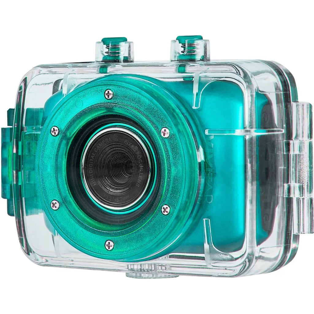 Vivitar 5.1MP ACTION CAMCORDER 720P Teal