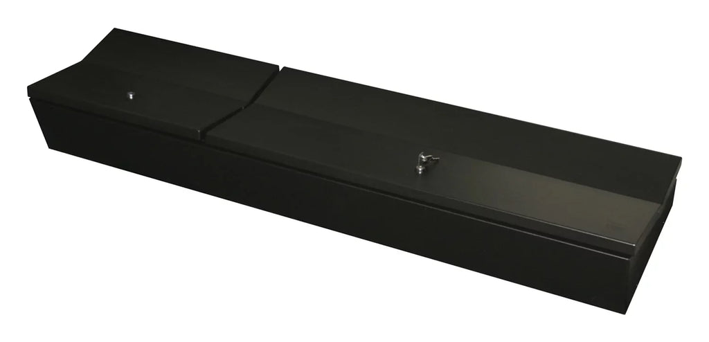Tuffy Security Products 283-01 Under Seat Lockbox - Full Length; Black; 2009-2014 Ford F150 SuperCrew