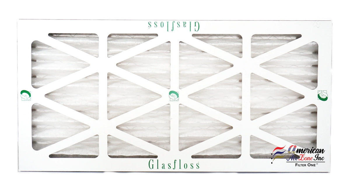 Glasfloss Air Filter 10x24x2 - 2" MERV 10 - (Pack of 4) - Pleated AC or HVAC Air Filter - Furnace Air Filter - Home or Office - Made In The USA.