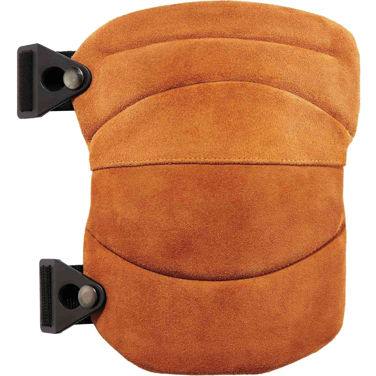 Ergodyne ProFlex® 230LTR Leather Knee Pads - Wide Soft Cap, Brown