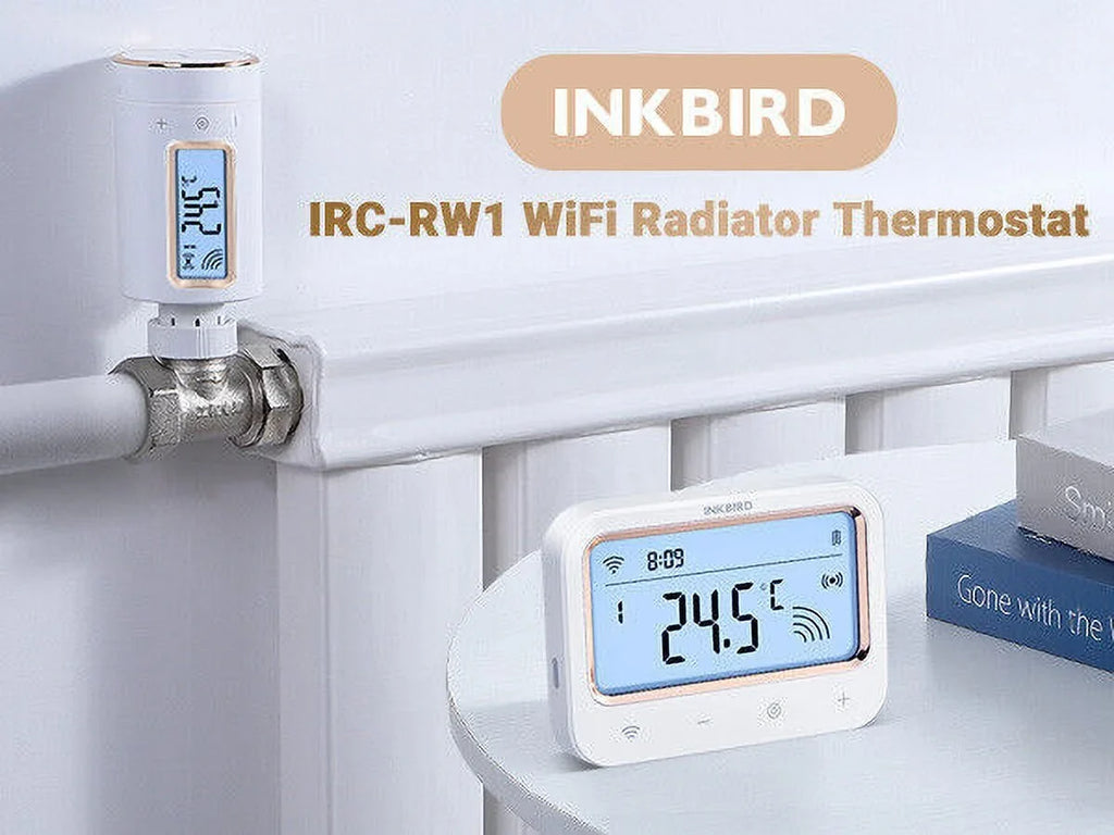 Inkbird Digital Radiator Valve Thermostatic Smart Intelligent Controller WiFi Gateway