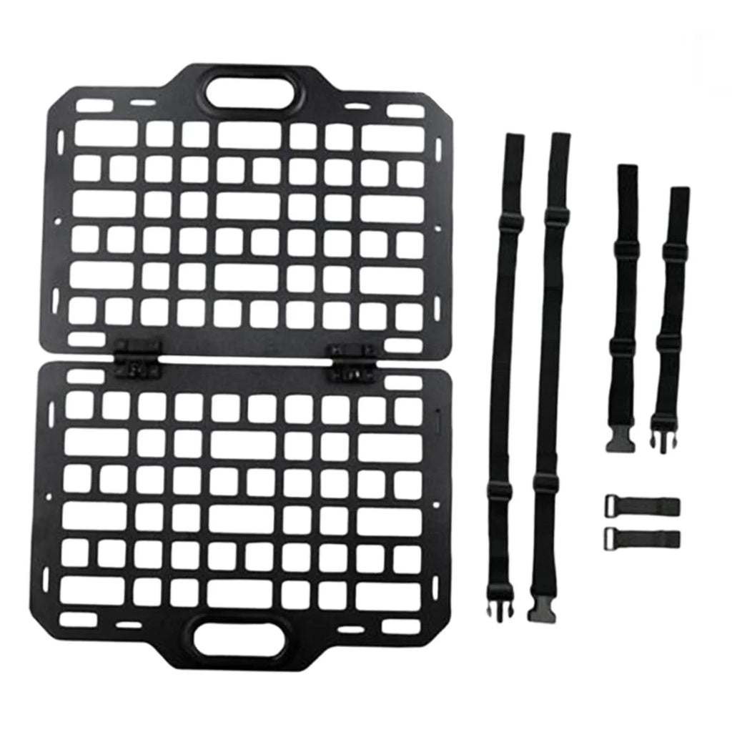 BAOSITY Auto Seat Back Organizer Modular Storage Molle Panel Car Seatback Hanging Plate Auto Seat Panel for Automotive Truck Parts