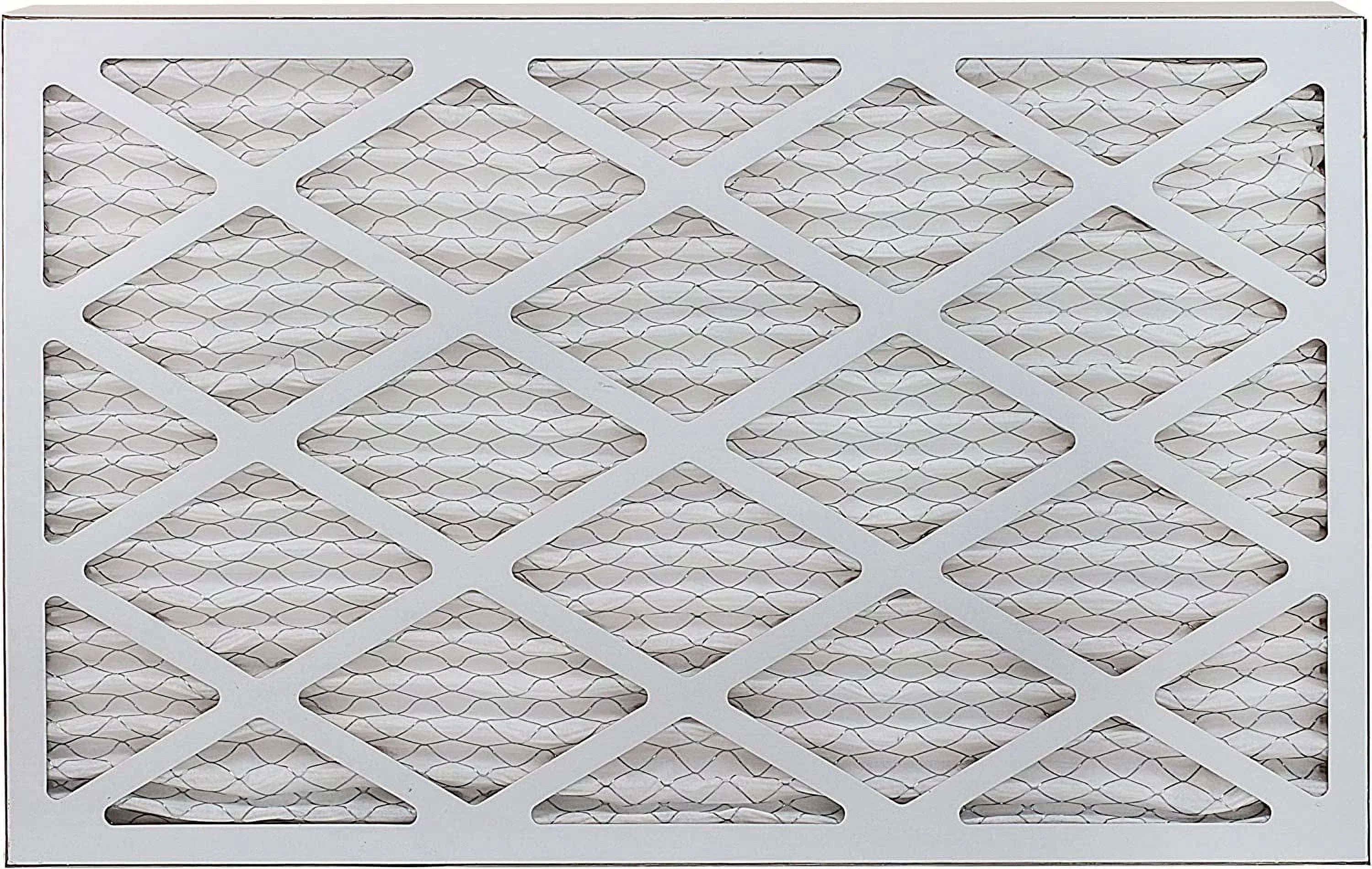 Filterbuy 12x25x2 MERV 8 Pleated HVAC AC Furnace Air Filters (4-Pack)