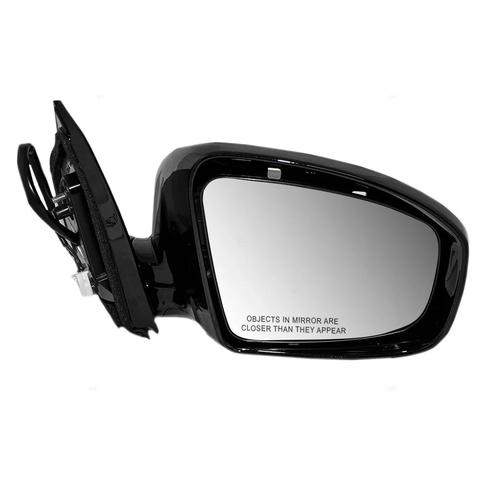 Passengers Power Side View Mirror Heated Matching with 09-14 Murano 96301-1AA0C Fits select: 2009 NISSAN MURANO S/SL, 2010-2013 NISSAN MURANO S/SL/LE