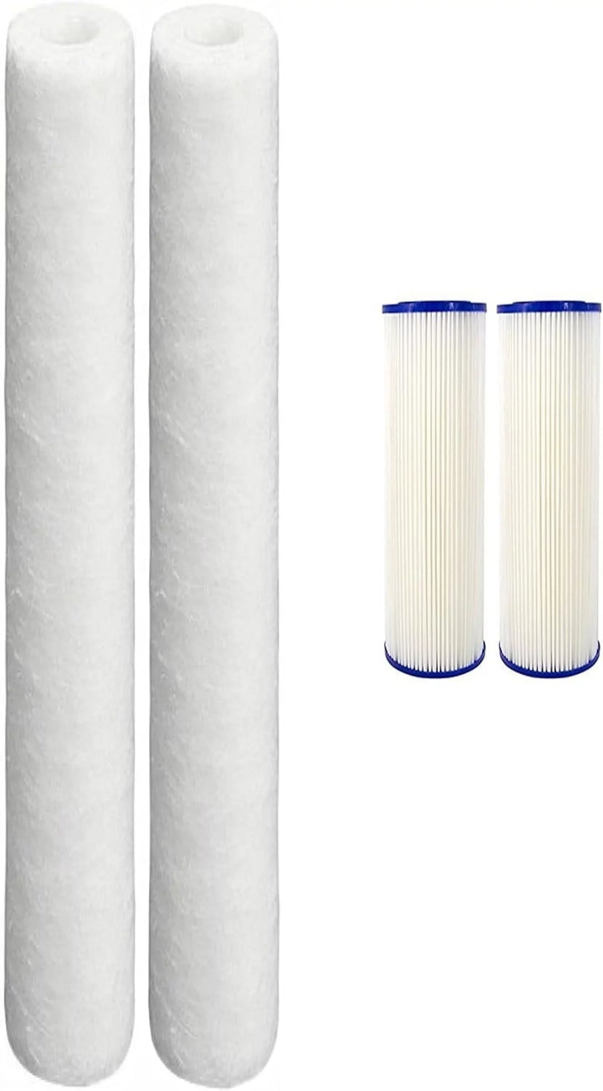 Fitting With EQ-304-20 And EQ-PFC.35 Whole House Water Filters Pre Filters And Sub Micron Post Filters (4)