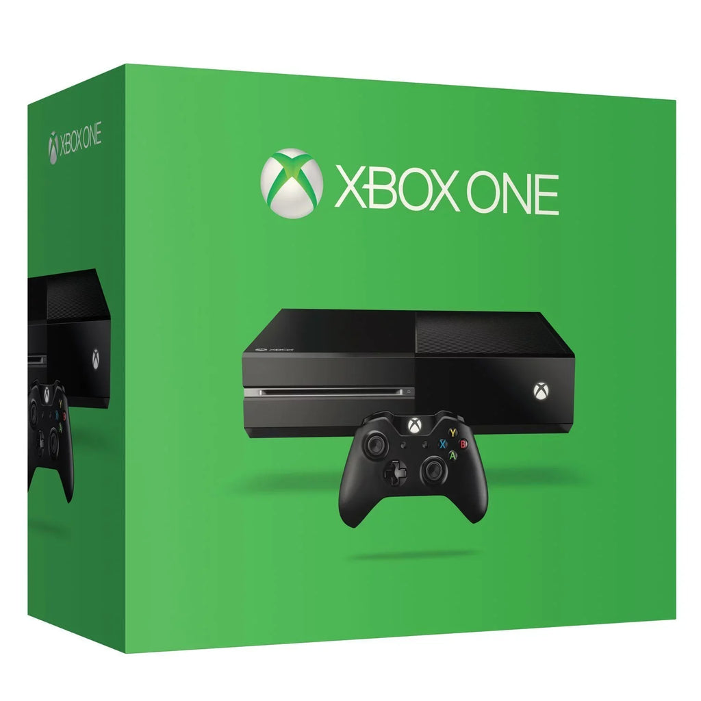 Microsoft Xbox One Original 500GB Gaming Console Black Headset With Mortal Kombat X Game BOLT AXTION Bundle Like New