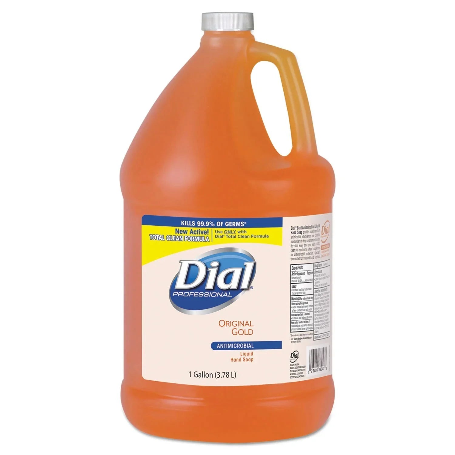 Dial Antimicrobial Liquid Hand Soap Original Gold Case of 4