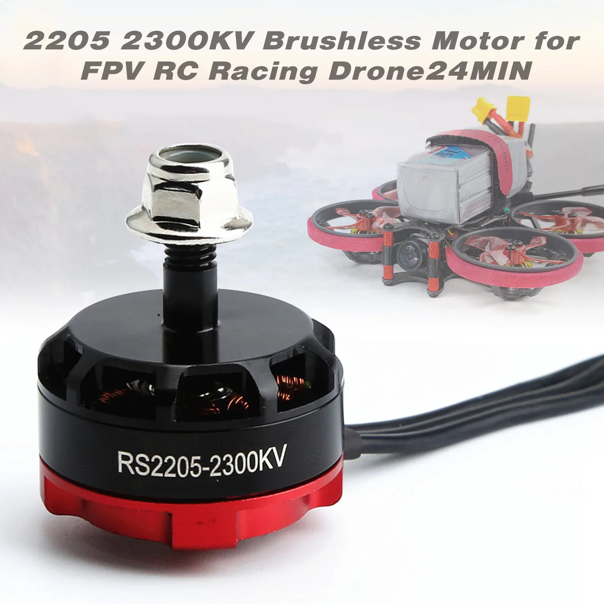 Dazzduo ESC,Motor Motor Motor FPV Motor FPV RC 2205 2300KV Motor FPV RC Drone 2205 RC Drone 2300KV Motor Motor