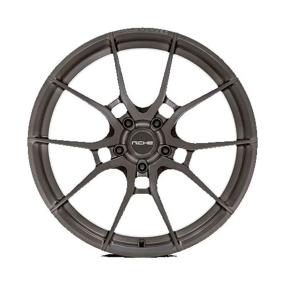 Niche Mono Monoblock Forged Rim M111 20X10 5X4.5 SMOKE 40MM, T111200067+40