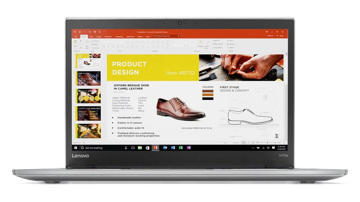 Lenovo ThinkPad T470s Touch Windows 7 Pro LTE 4G Laptop - Intel Core i7-7600U, 20GB RAM, 256GB SSD, 14" IPS FHD (1920x1080) Touchscreen, Fingerprint Reader, Smart Card Reader, Black Color