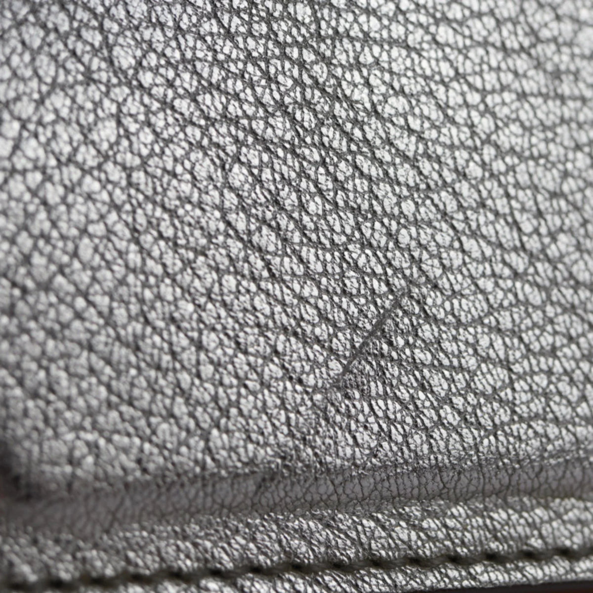 Pre-Owned Givenchy Duet shoulder bag BB500VB01C leather silver ivory brown (Good)