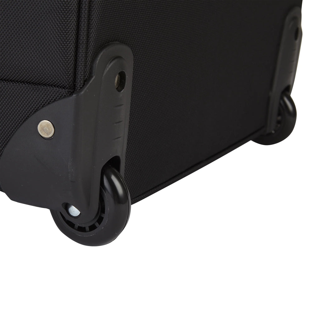 Tprc 16" Rolling Underseat Carry-on Luggage Black