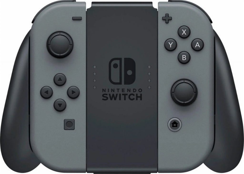 Nintendo Switch 32GB Console Gray Joy-con Bundle:Mario Kart 8 Deluxe and Deluxe Travel Case,The Legend of Zelda:Breath of the Wild,Pro Controller,Joy-Con Wheel (Set of 2)