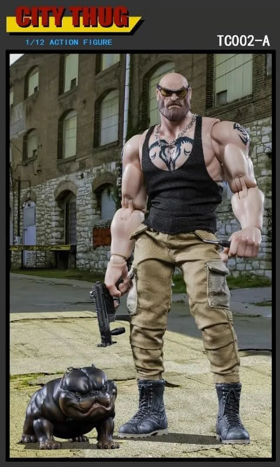 Takethat x CF Crazy Figure TC002A 1/12 scale City Thug 6 inch male action figure