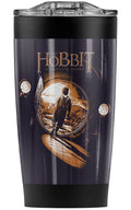 The Hobbit/Hole Bilbo Stainless Steel Tumbler 20 oz Coffee Travel Mug/Cup, Vacuum Insulated & Double Wall with Leakproof Sliding Lid | Top-notch for Hot Drinks and Cold Beverages