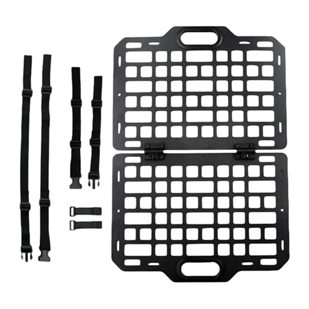 BAOSITY Auto Seat Back Organizer Modular Storage Molle Panel Car Seatback Hanging Plate Auto Seat Panel for Automotive Truck Parts
