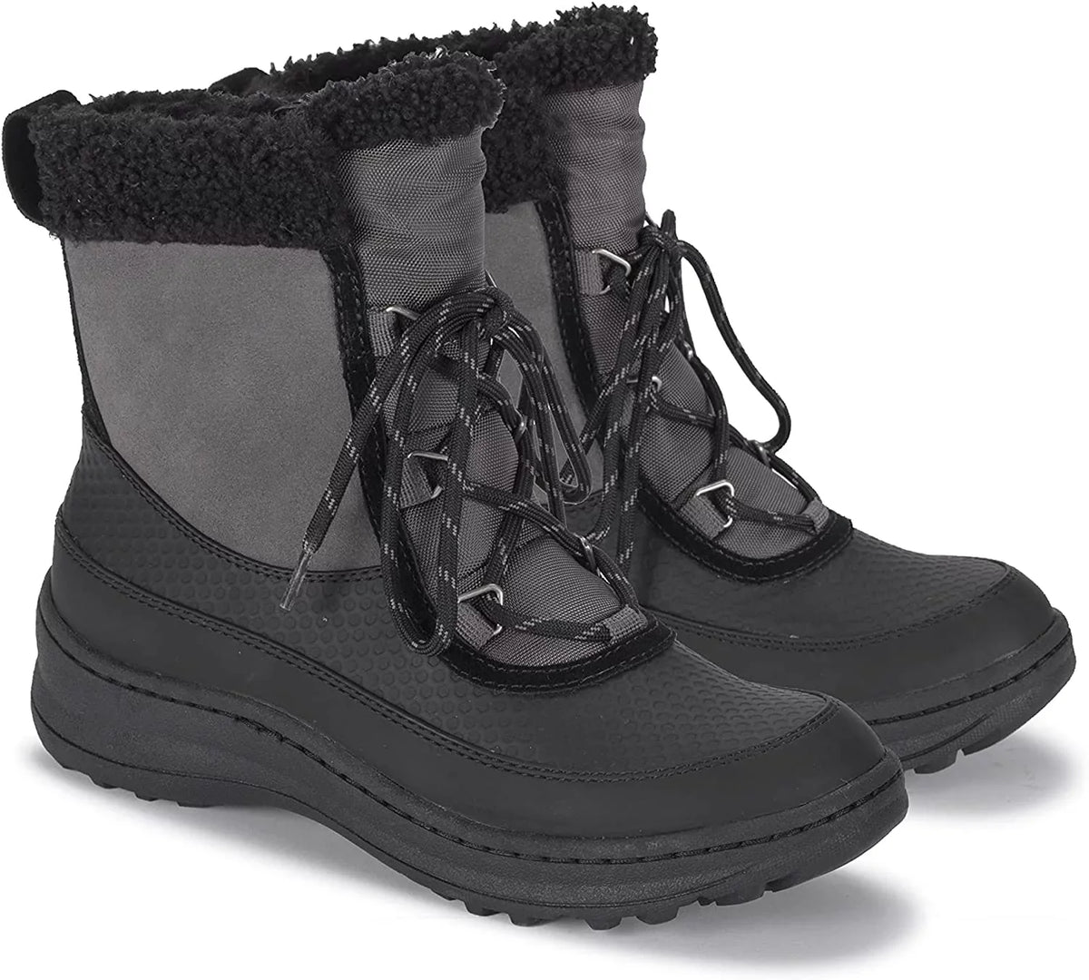 Baretraps ALTA Women's Boots Dark Grey/Black Suede Size 5.5 M (BT28513)