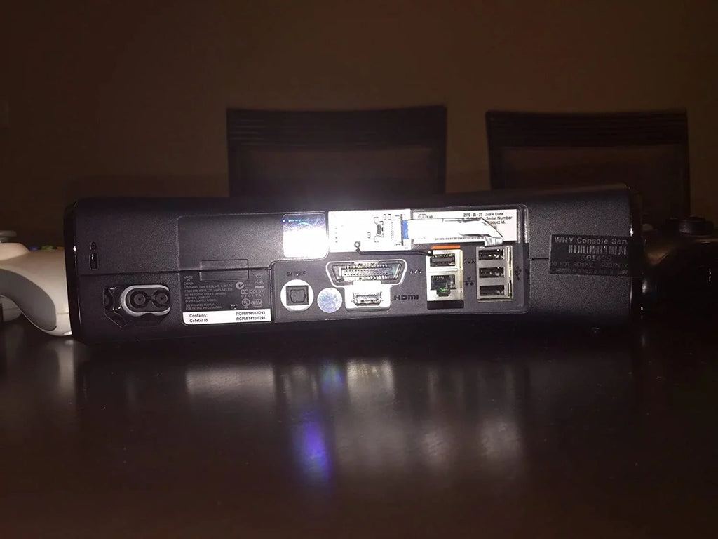 Restored Microsoft Xbox 360 System 250GB Matte Black Console (Refurbished)