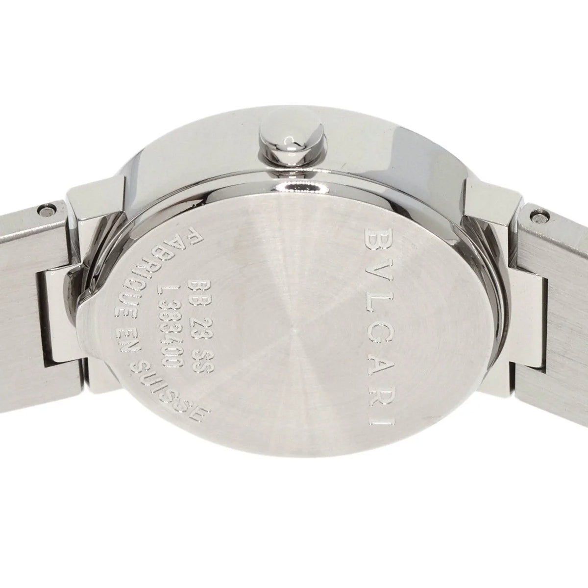 Pre-Owned Bvlgari BB23SS 12 12P diamond watch stainless steel SS ladies BVLGARI (Good)