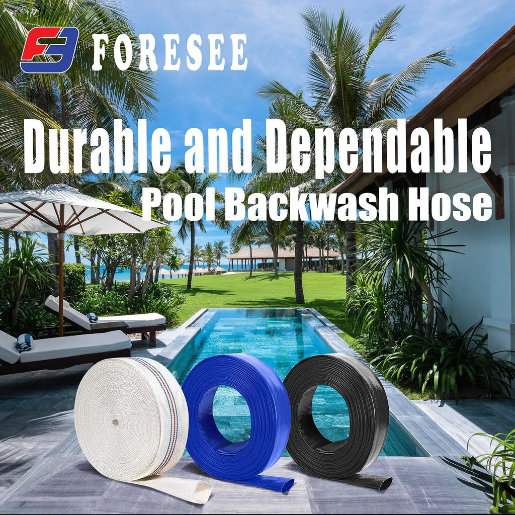 Pool Backwash Discharge Hose - Reliable and Resilient choice for pool maintenance!