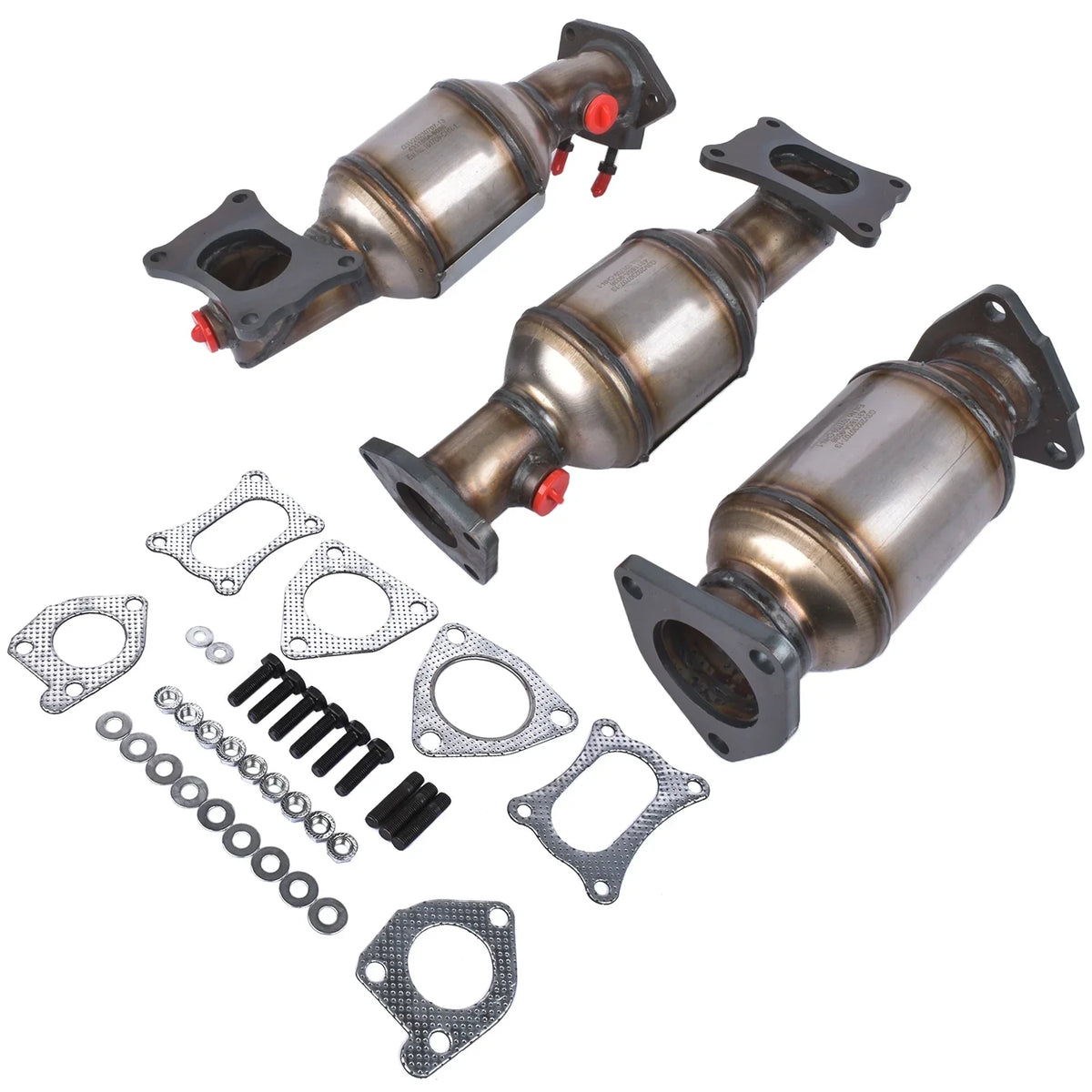 Mustrod Complete Catalytic Converters for Honda Pilot 3.5L 2009-2015 45131 45132 16447