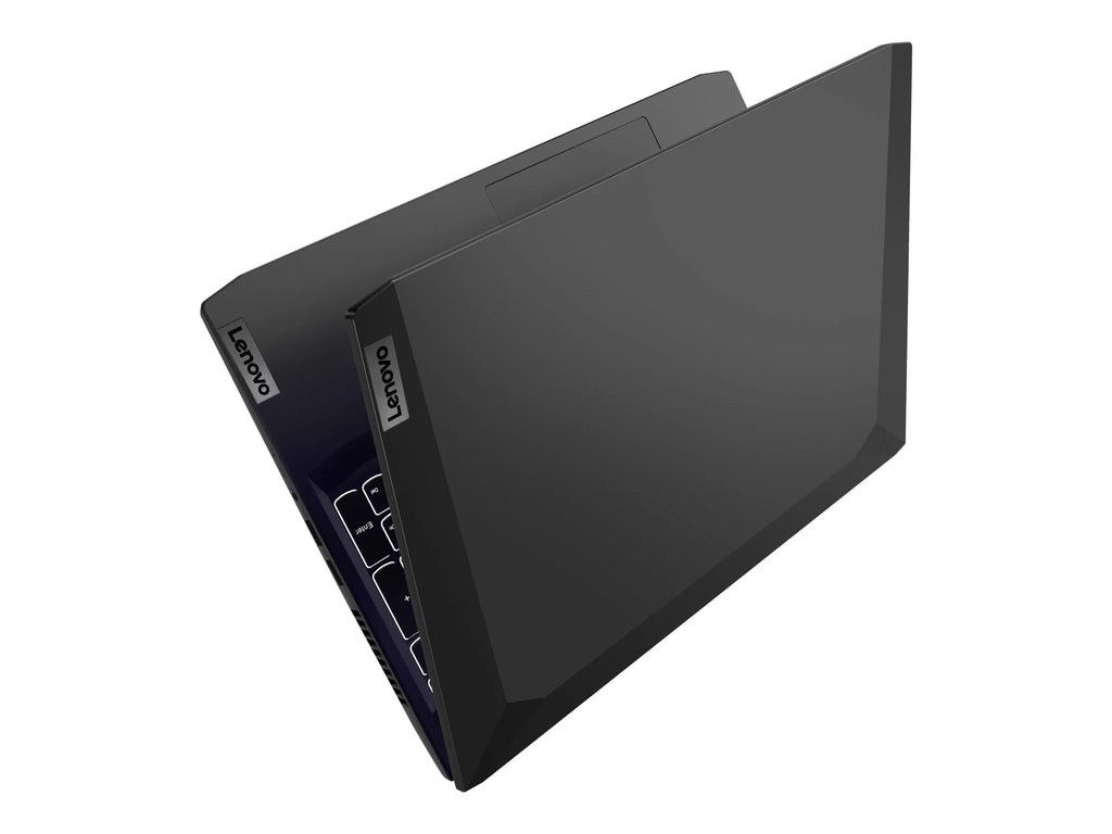 Lenovo IdeaPad Gaming 3 15ACH6 82K2 - 180-degree hinge design - AMD Ryzen 5 - 5600H / up to 4.2 GHz - Win 11 Home - GF GTX 1650 - 8 GB RAM - 512 GB SSD NVMe - 15.6" IPS 1920 x 1080 (Full HD) @ 120 Hz - 802.11a/b/g/n/ac/ax - shadow black - kbd: US