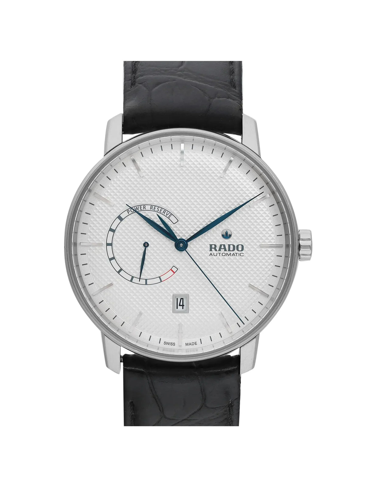 Pre-owned Rado Coupole Classic XL Steel Automatic Men Watch R22878015 (Good)