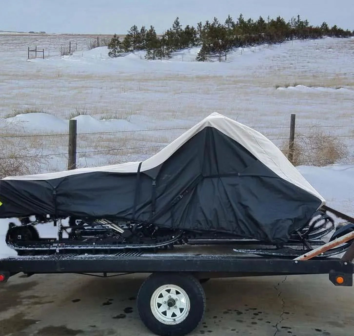 600D Snowmobile Travel and Storage Coating Matching for 2004-2005 Model Year Ski Doo Bombardier GSX LIMITED Sleds. Slush and Mud Protection