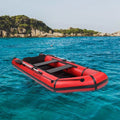 Campingsurvivals 10ft PVC Inflatable Fishing Assault Vessel Red