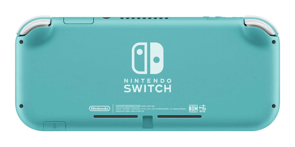 Nintendo Switch Lite (Turquoise) Bundle with 6Ave Cleaning Cloth + Pokemon Shield