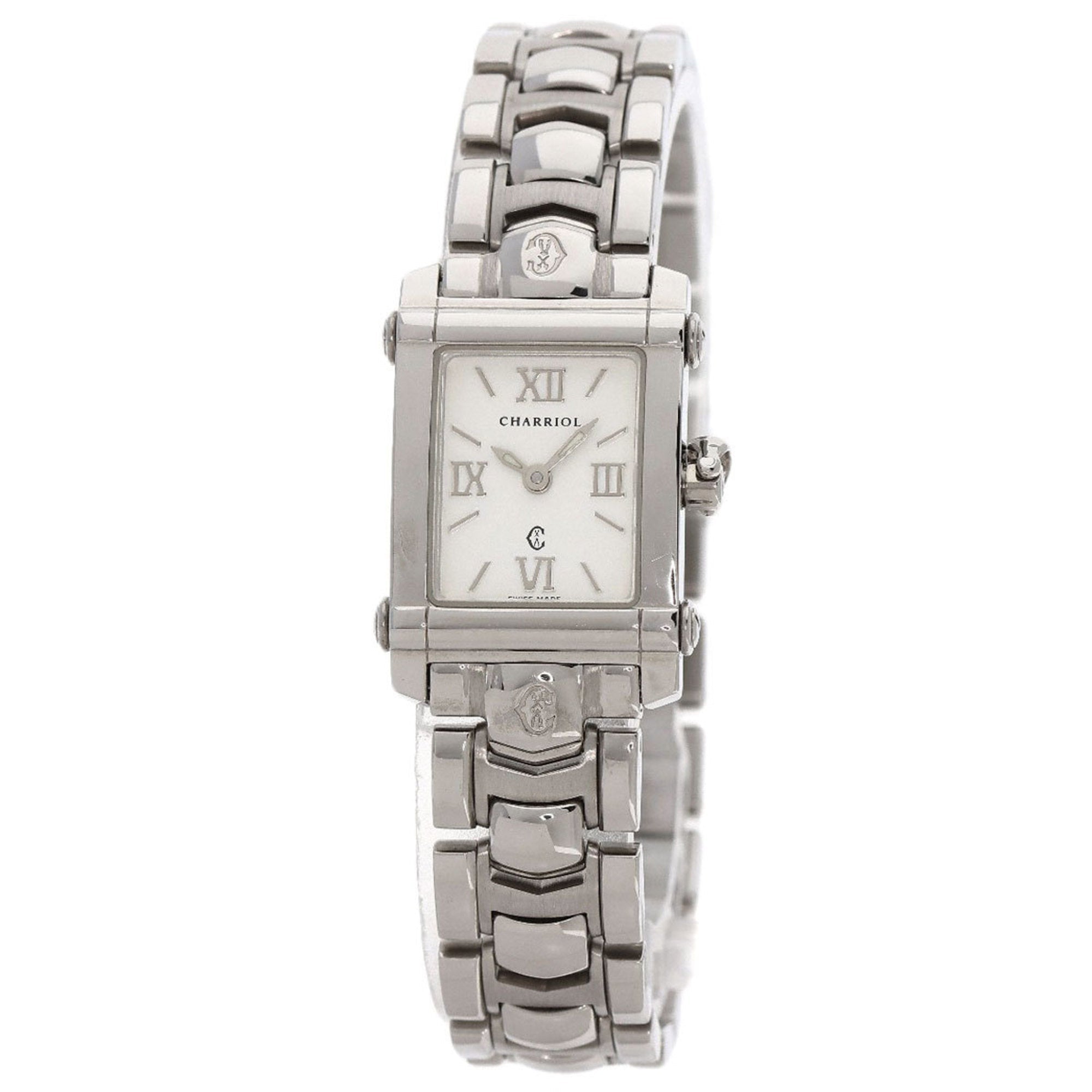 Pre-Owned Philippe Charriol Ref.9012911 Columbus Watch Stainless Steel/SS Ladies PHILIPPE CHARRIOL (Good)