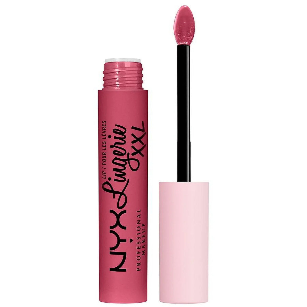 NYX Professional Makeup Lip Lingerie XXL Matte Liquid Lipstick, Push'D Up 1.0 EA Pack of 2