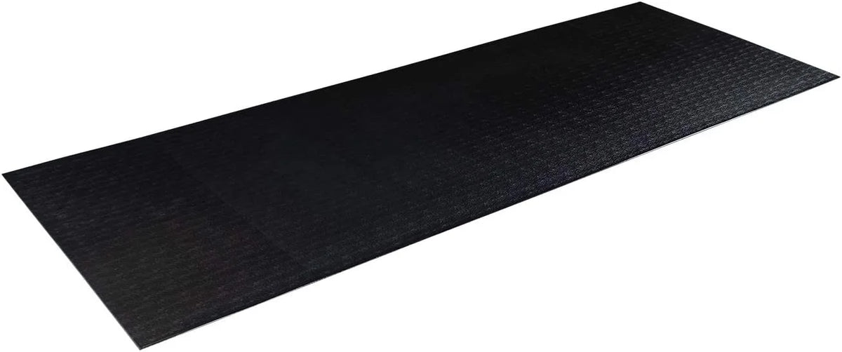 Body Solid Tools 9 Foot Long Vinyl Cardio Mat for Rowers and Treadmills, Black