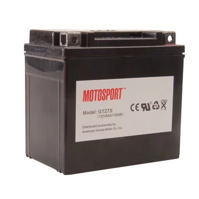 Motosport Maintenance-Free Battery with Acid GTZ7S for Husaberg FE 450 2009-2014