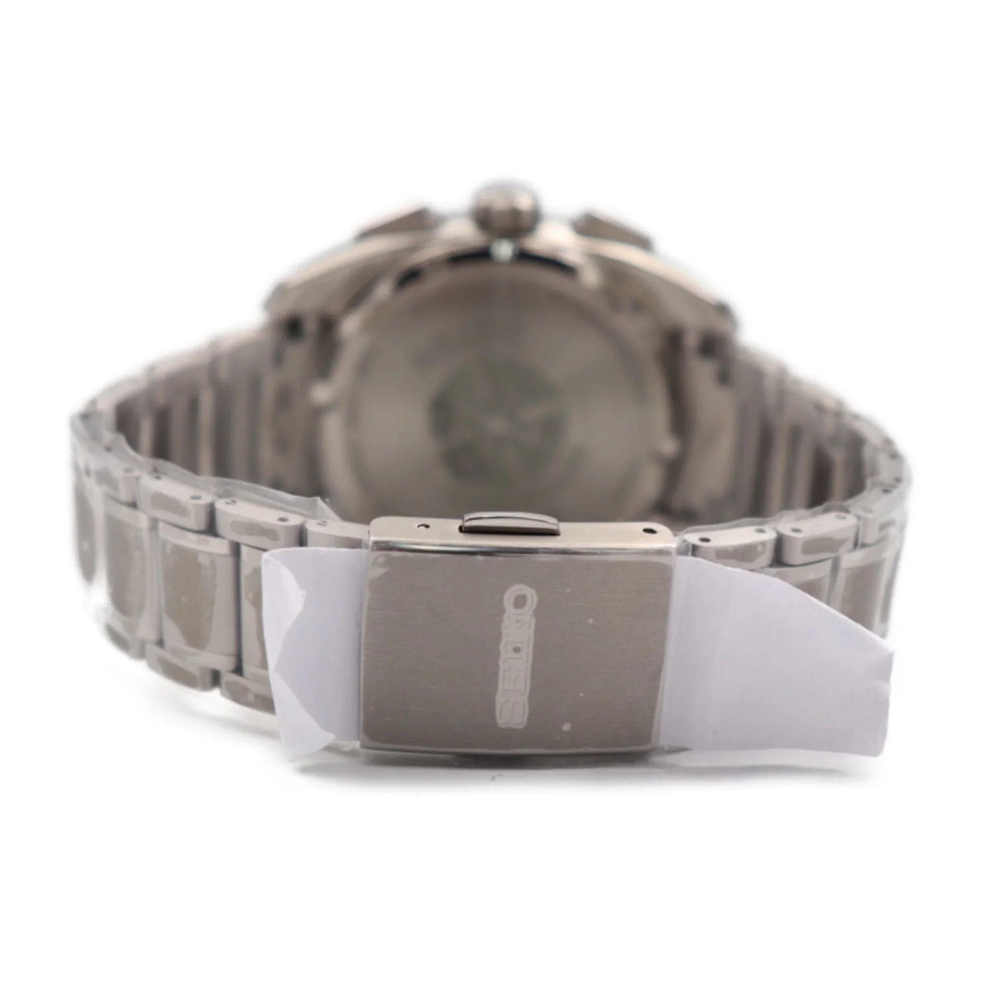 Pre-Owned SEIKO ASTRON Watch 5X53-0AV0/SBXC067 Titanium Silver Black Dial GPS Solar Radio Chronograph (Like New)