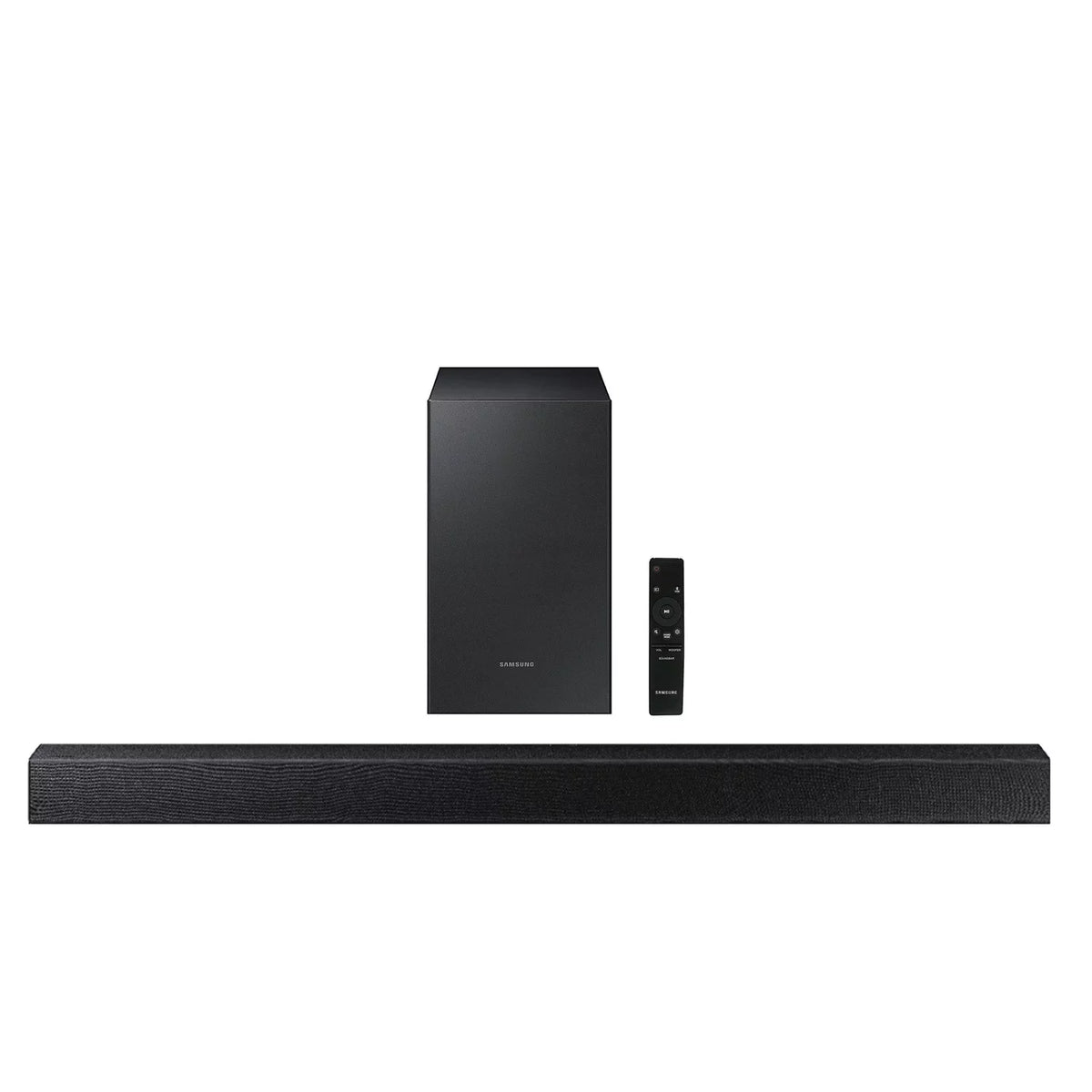Restored Samsung HW-A450/ZP 2-Piece 2.1-Channel 300-Watt Bluetooth(R) Soundbar with Wireless Subwoofer (Refurbished)