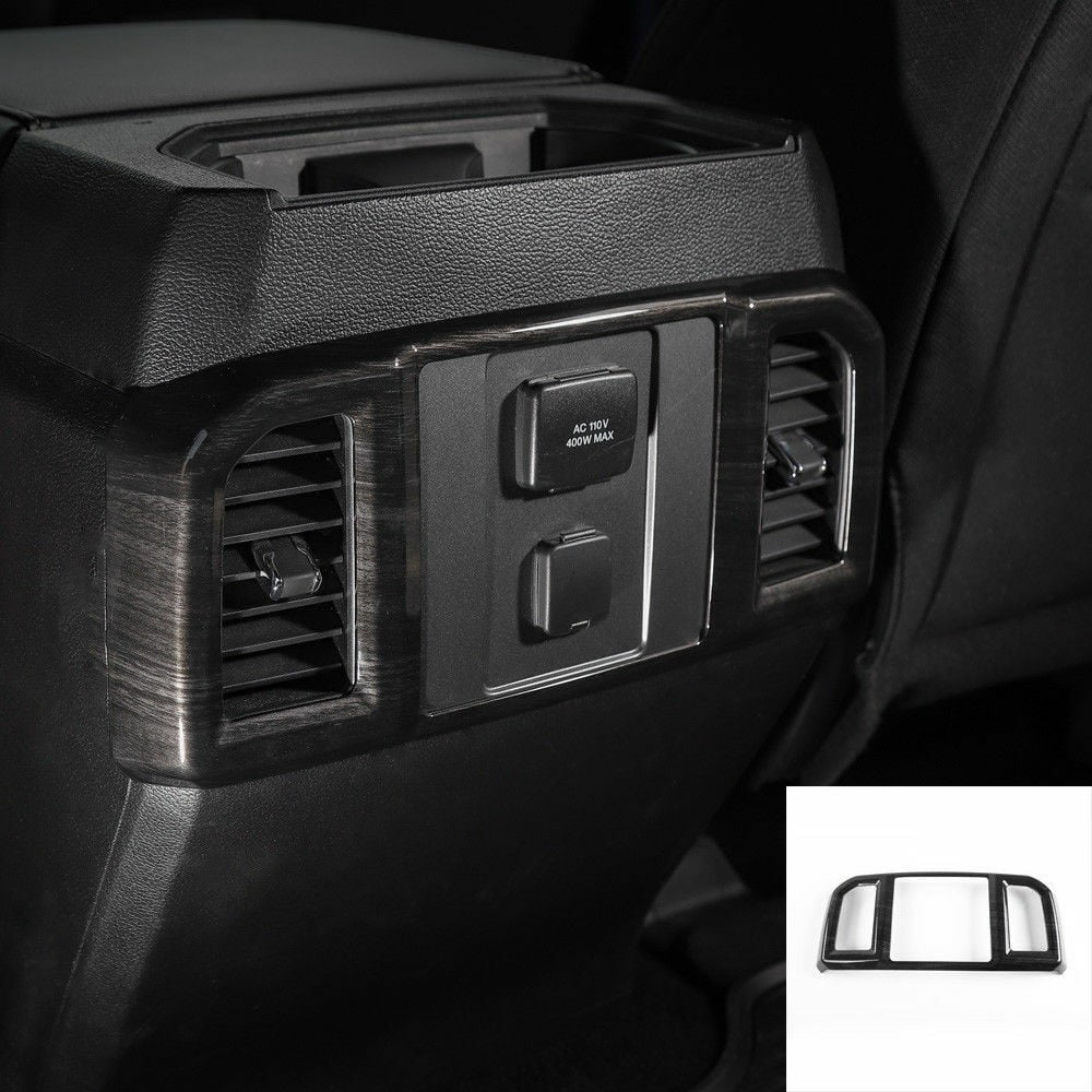Teledu Car ABS Interior Center Console Protection Trims 8 pcs F150 m