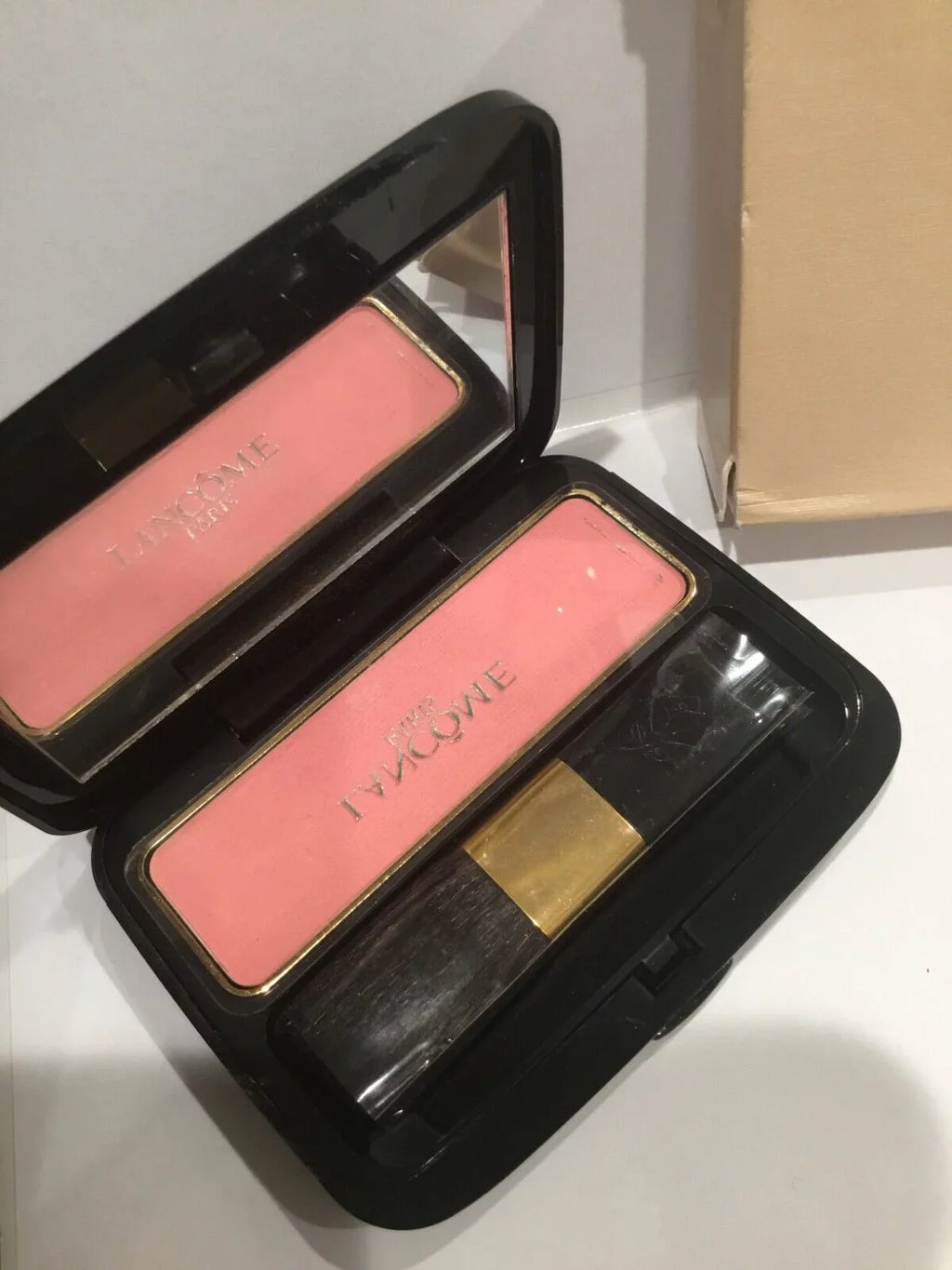 LANCOME Maquiriche Blushing Powder blush PINQUE CANDID .23 oz / 6.5 g full sz