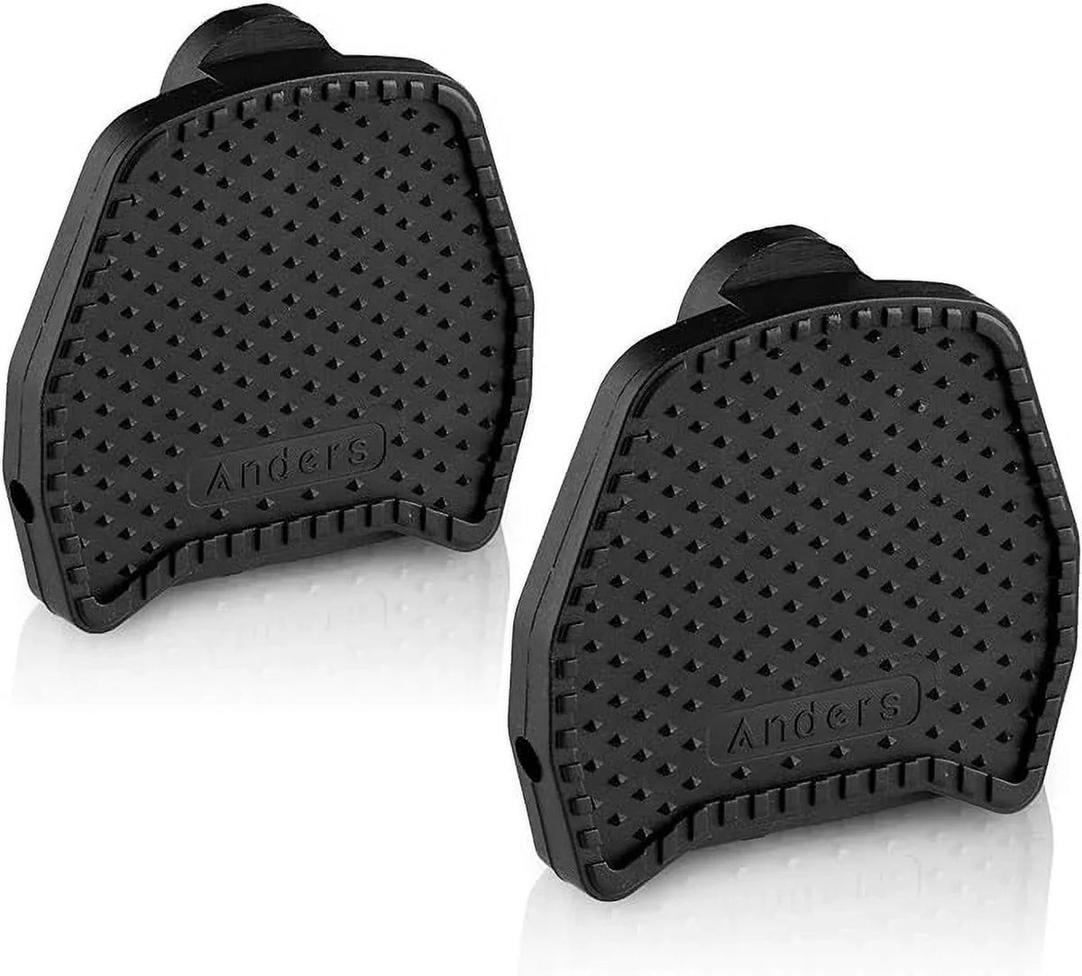 EASTERN POWER Clipless Platform Pedal Adapters for Shimano Wellgo SPD Speedplay Pedals, Road Bike Dual Cleat Adapters, Black