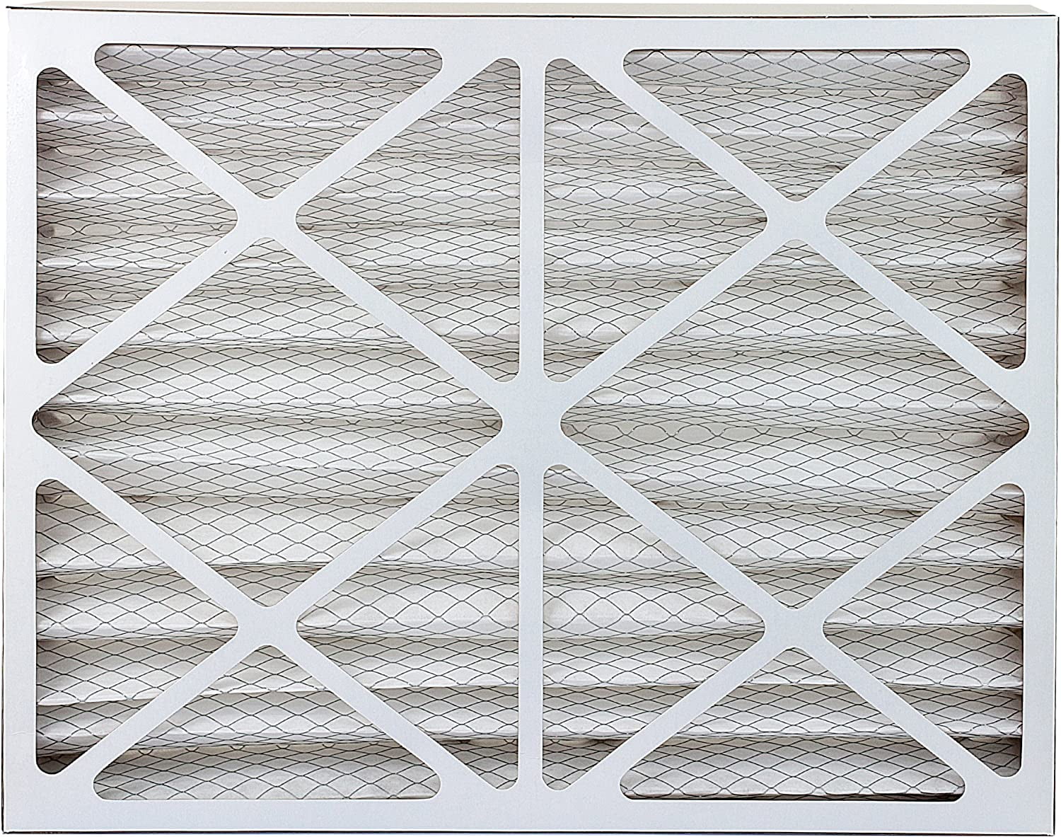 Filterbuy 20x24x4 MERV 8 Pleated HVAC AC Furnace Air Filters (3-Pack)